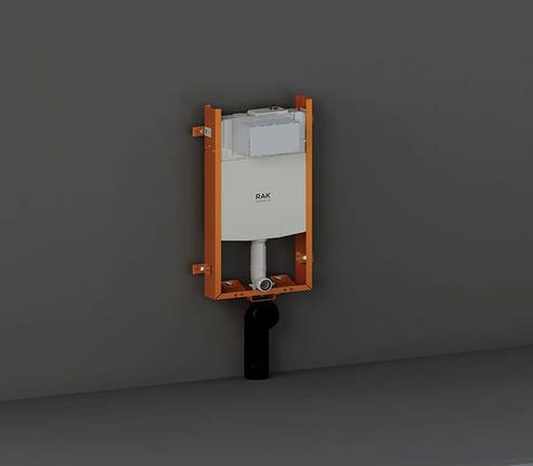 8CM NEOFIX CONC CISTERN W HALF FRAME